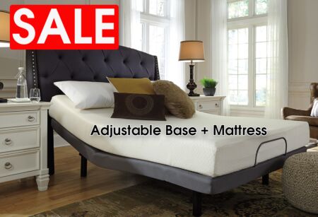 Head Up Adjustable Base & Mattress Package