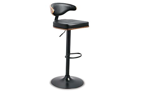 1 Bellatier Brw/Blk Adjustable Stool