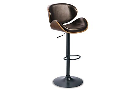 1 Bellatier Brown Adjustable Stool