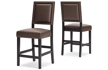 2 Benmara Brown Counter stools