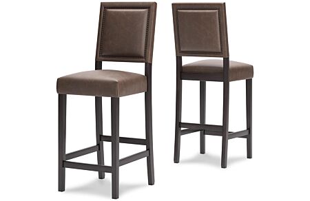 2 Benmara Brown Bar stools