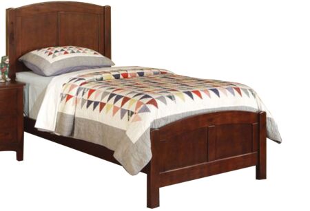 Avery Brown Twin Bed