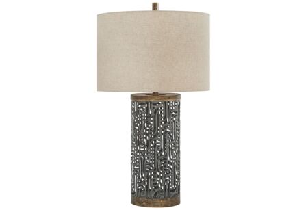 1 Dayo Gray/Gold Table Lamp