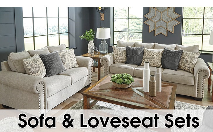 2 Pc. Sofa & Loveseat Sets