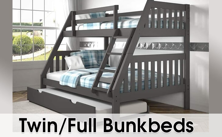Twin over Full Bunk Beds